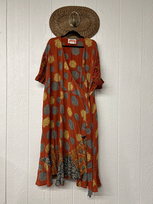 Summer Flourish Wrap Dress 0725 083