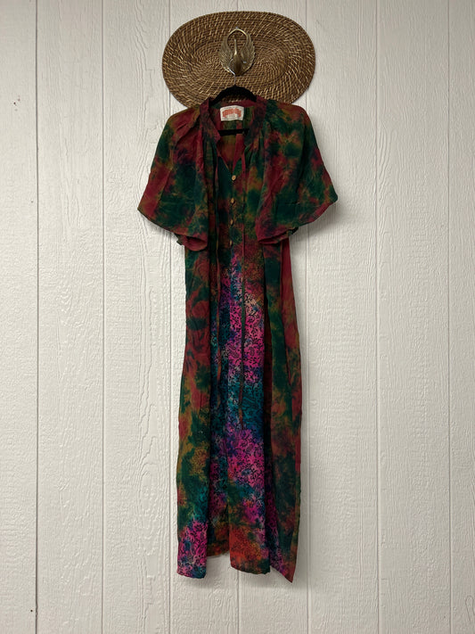 Crepe Sari Summer Woodstock Duster 0626 234