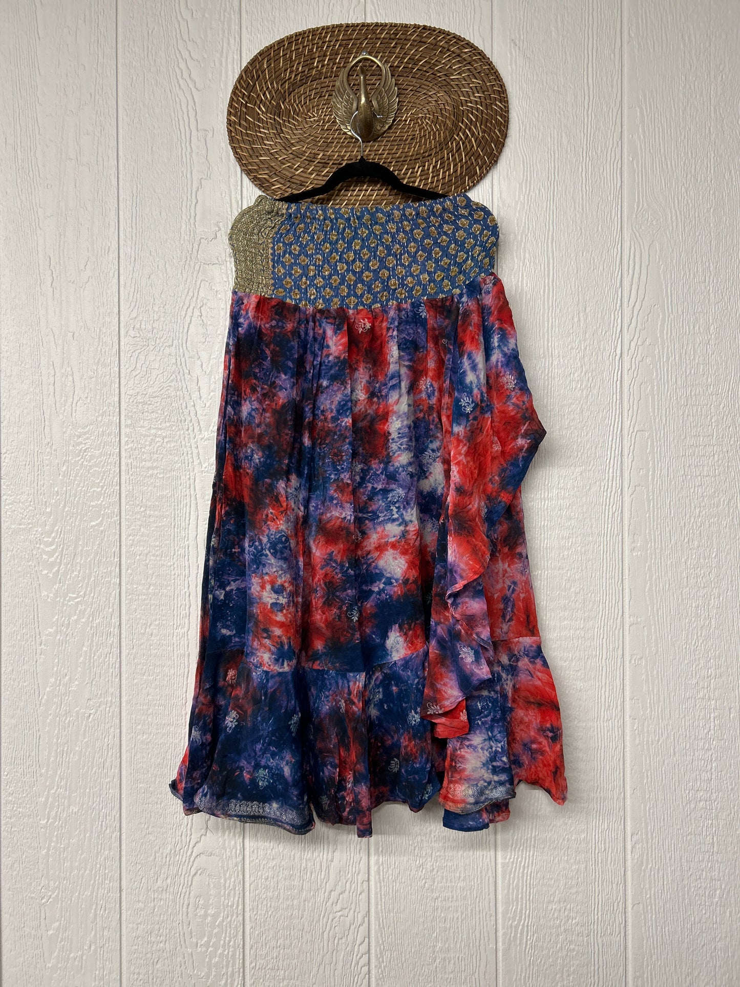 Crepe Sari Inner Peace Wrap Skirt 0626 116