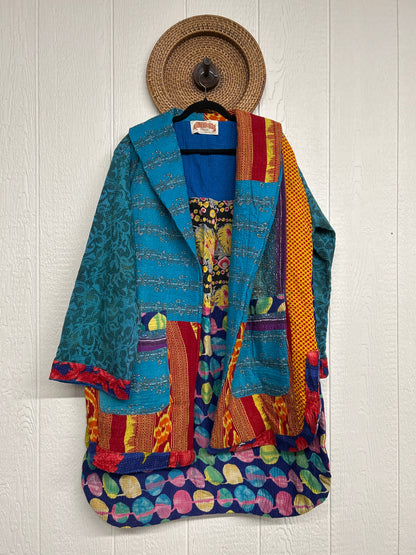 Fine Kantha Drifter Coat 1026 040