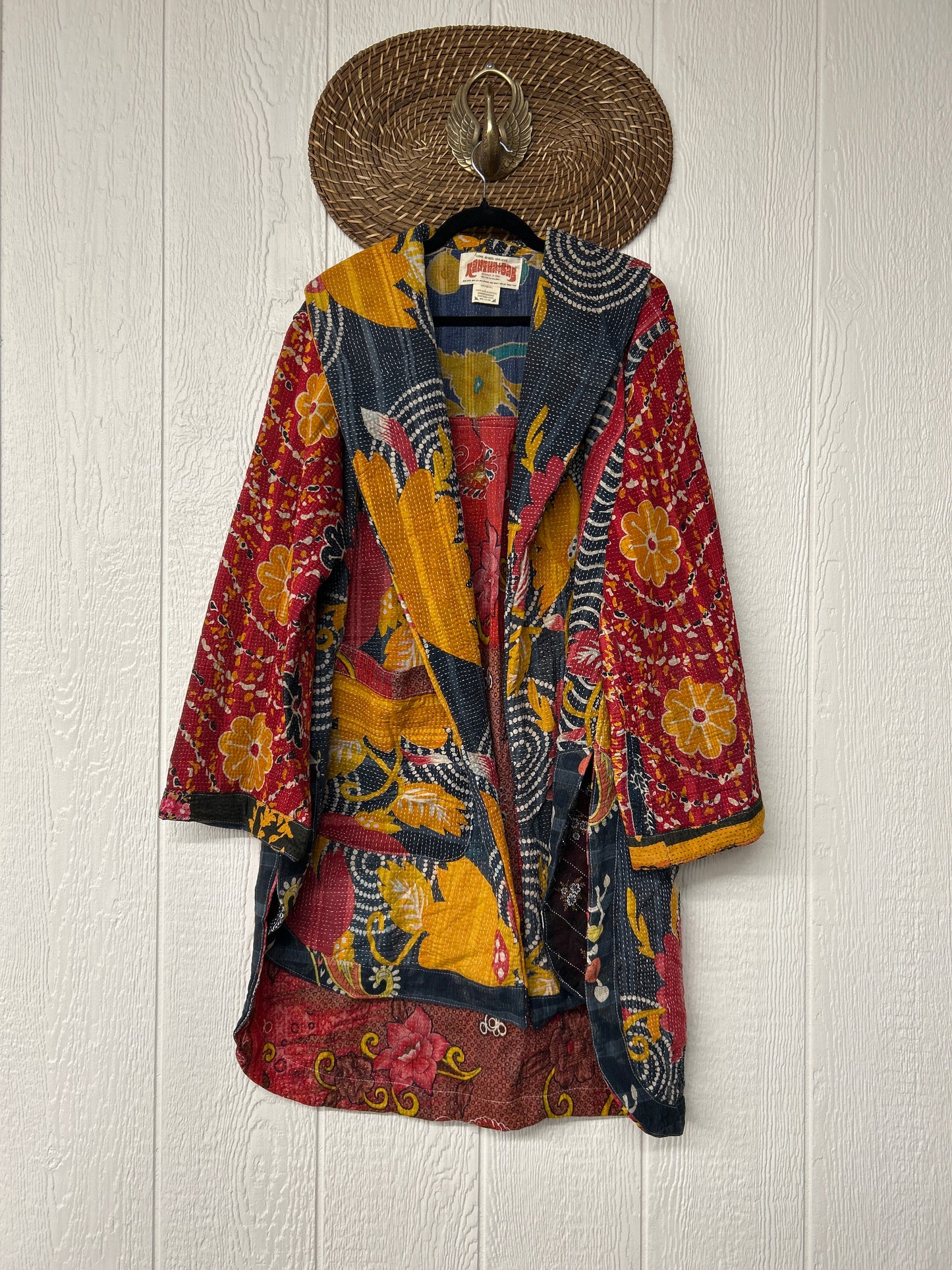 Fine Kantha Drifter Coat 1125 143