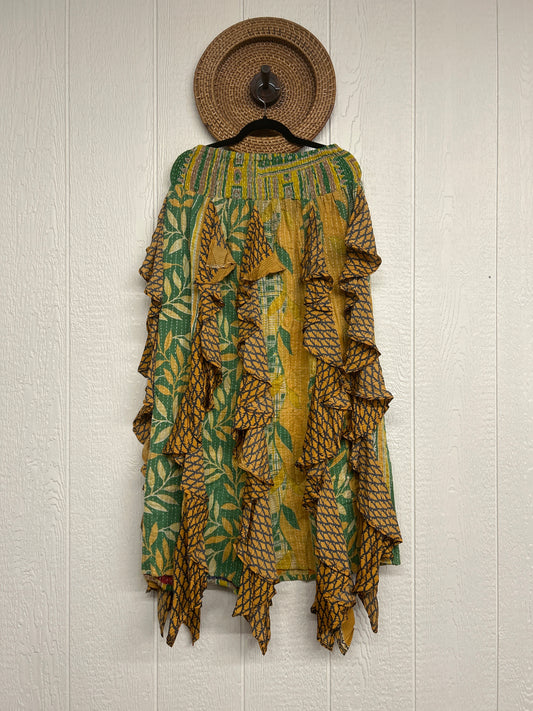 Pareo Kantha Willow Maxi Skirt 0826 088