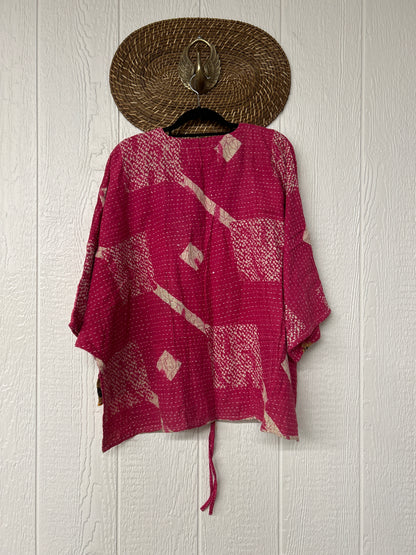 Pareo Kantha Hi-Lo Butterfly Top 0626 124