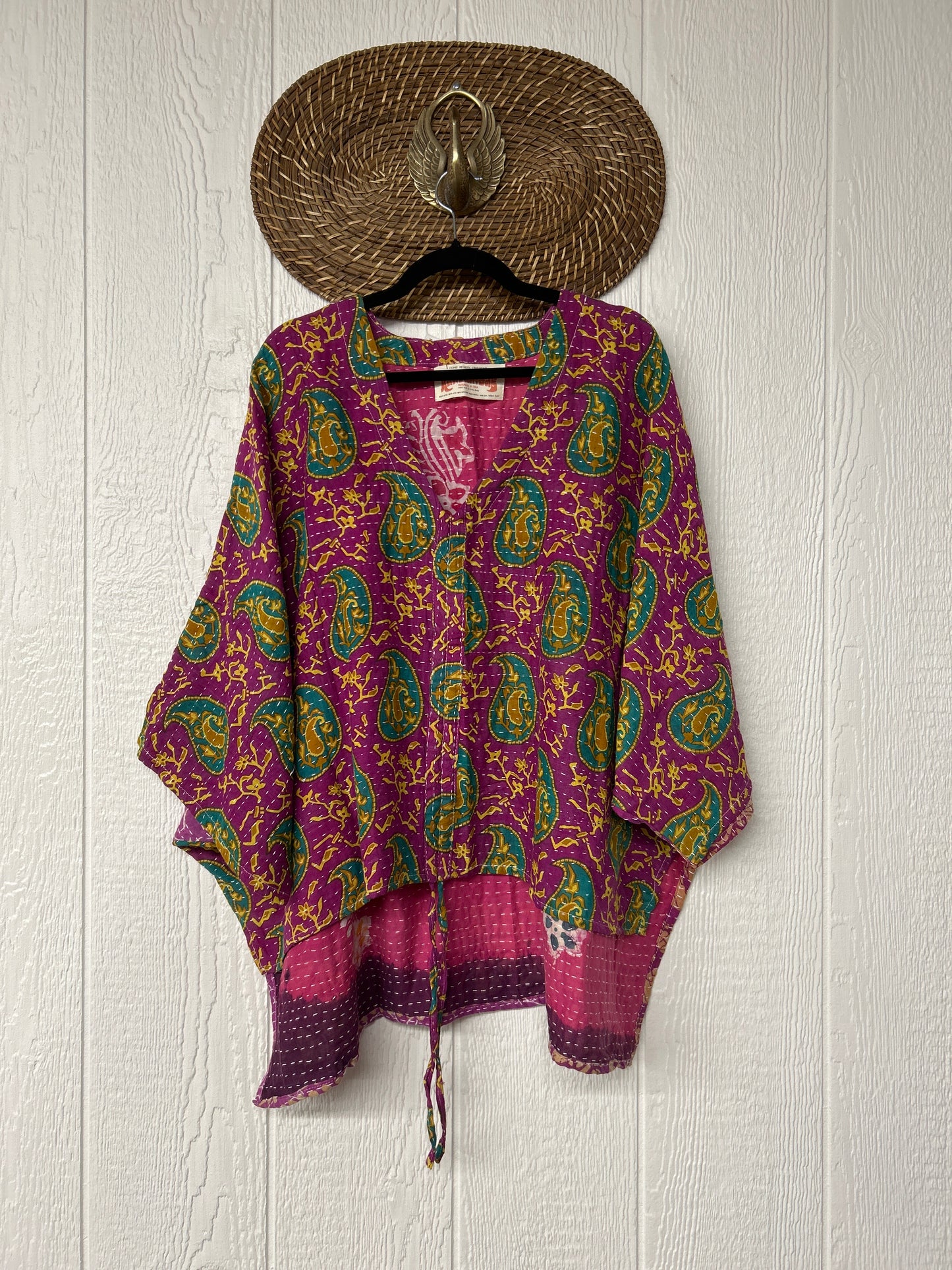 Pareo Kantha Hi-Lo Butterfly Top 0626 059