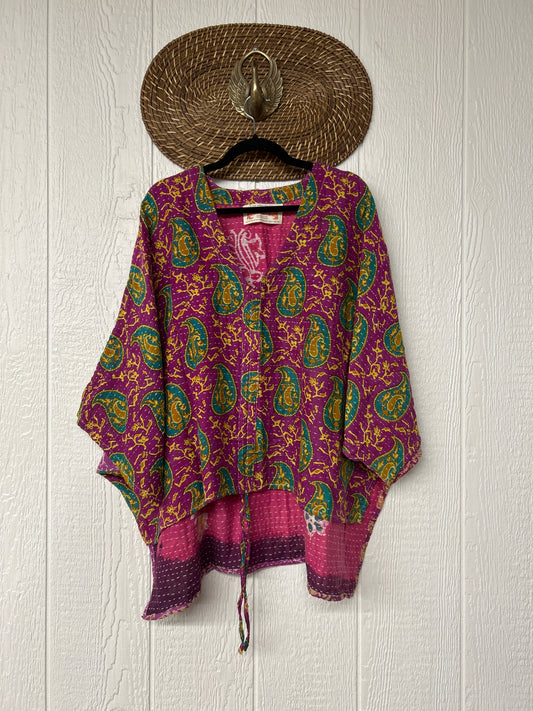 Pareo Kantha Hi-Lo Butterfly Top 0626 059