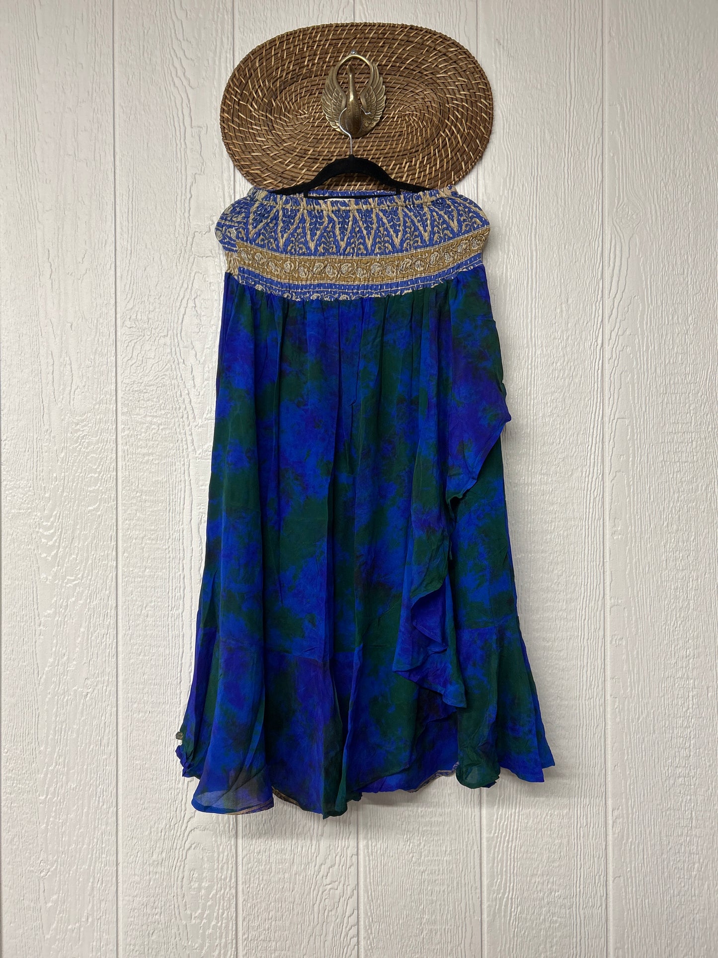 Crepe Sari Inner Peace Wrap Skirt 0626 226
