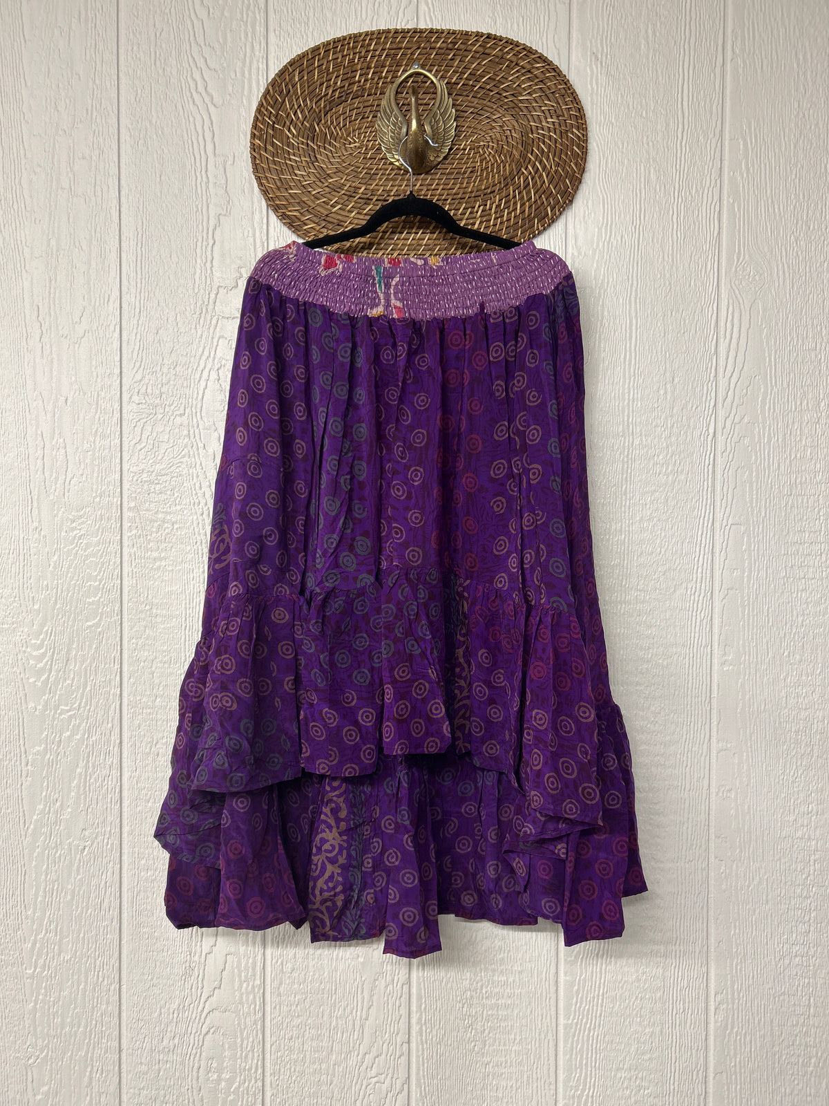 Crepe Sari Dahlia Skirt 1026 119