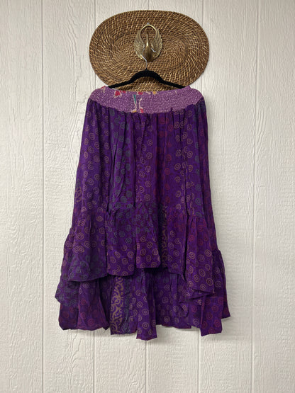 Crepe Sari Dahlia Skirt 1026 119