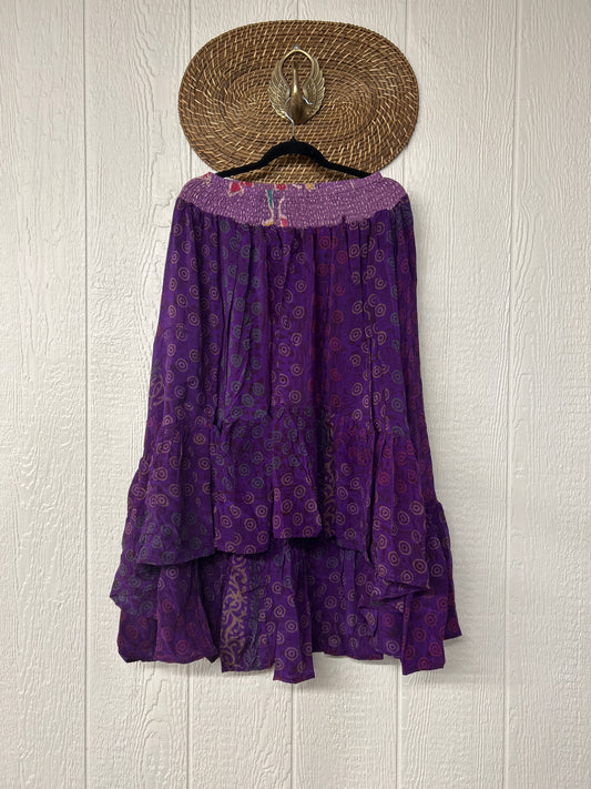 Crepe Sari Dahlia Skirt 1026 119