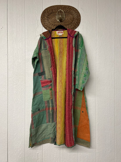 Fine Kantha Rising Sun Coat 1125 214