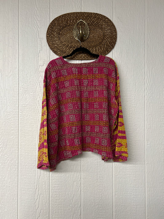 Pareo Kantha Wanderer Pocket Crop Top 0226 239