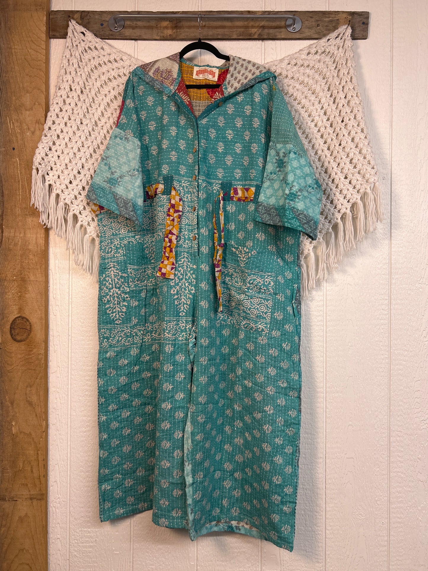 Pareo Kantha Zen Hoodie Jumpsuit 0726 153