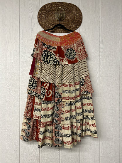 Rasgulla Sari Venus Ruffle Maxi 1125 074