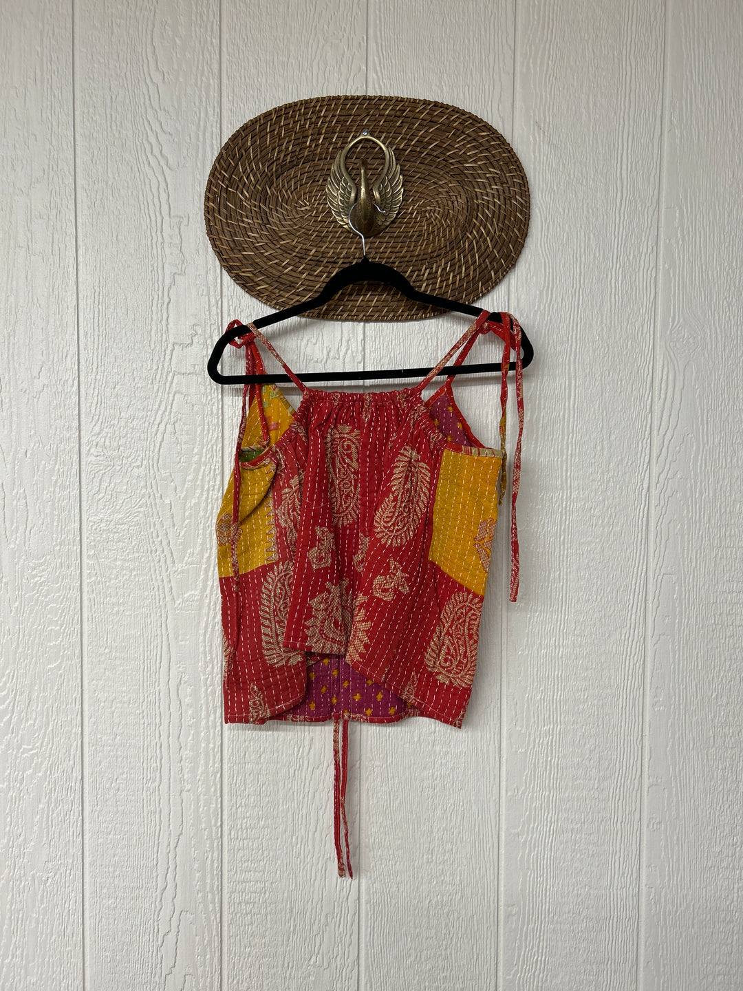 Kantha Butterfly Tank Top 0525 206