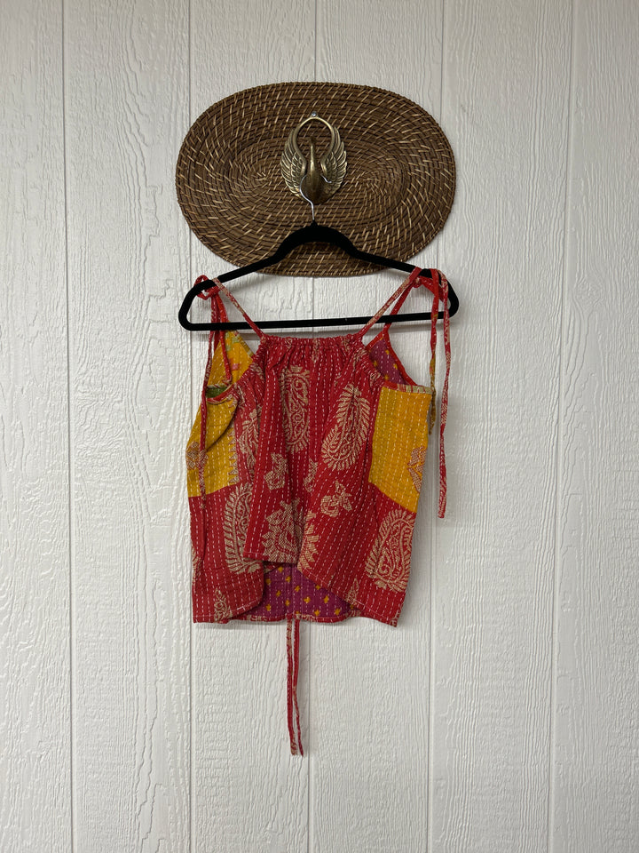 Kantha Butterfly Tank Top 0525 206