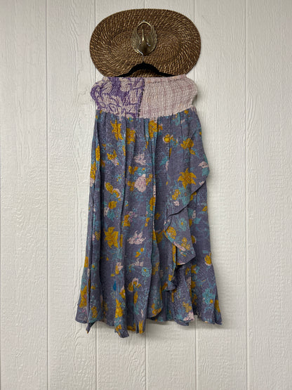 Crepe Sari Inner Peace Wrap Skirt 0626 258