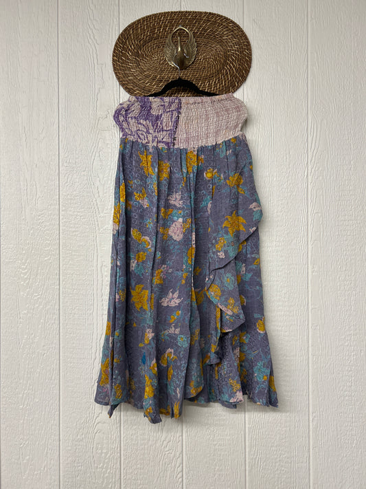 Crepe Sari Inner Peace Wrap Skirt 0626 258