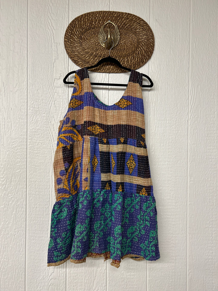 Kantha Meadow Mini Dress 0625 192