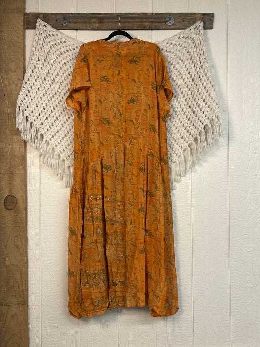 Crepe Sari Summer Evermore Kimono 0726 270