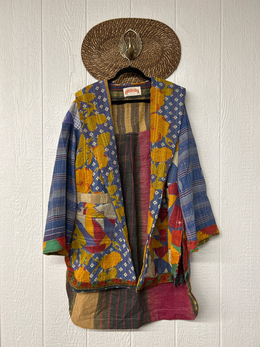 Fine Kantha Drifter Coat 1026 073