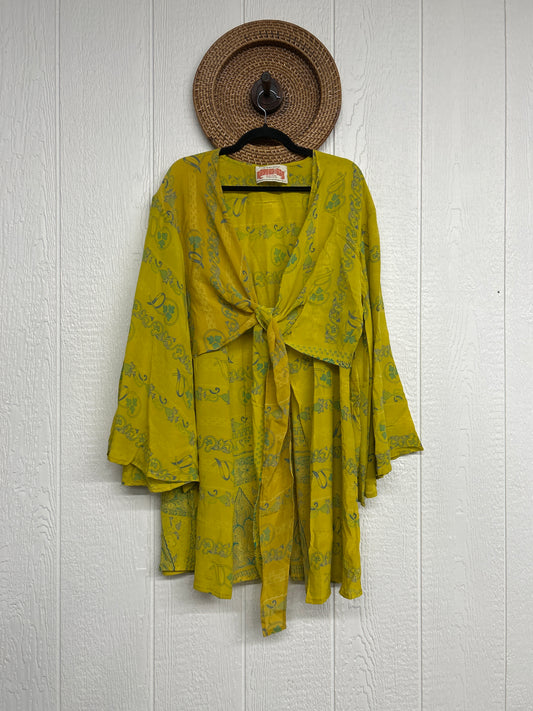 Crepe Sari Shortie Spellbound Kimono 0426 235