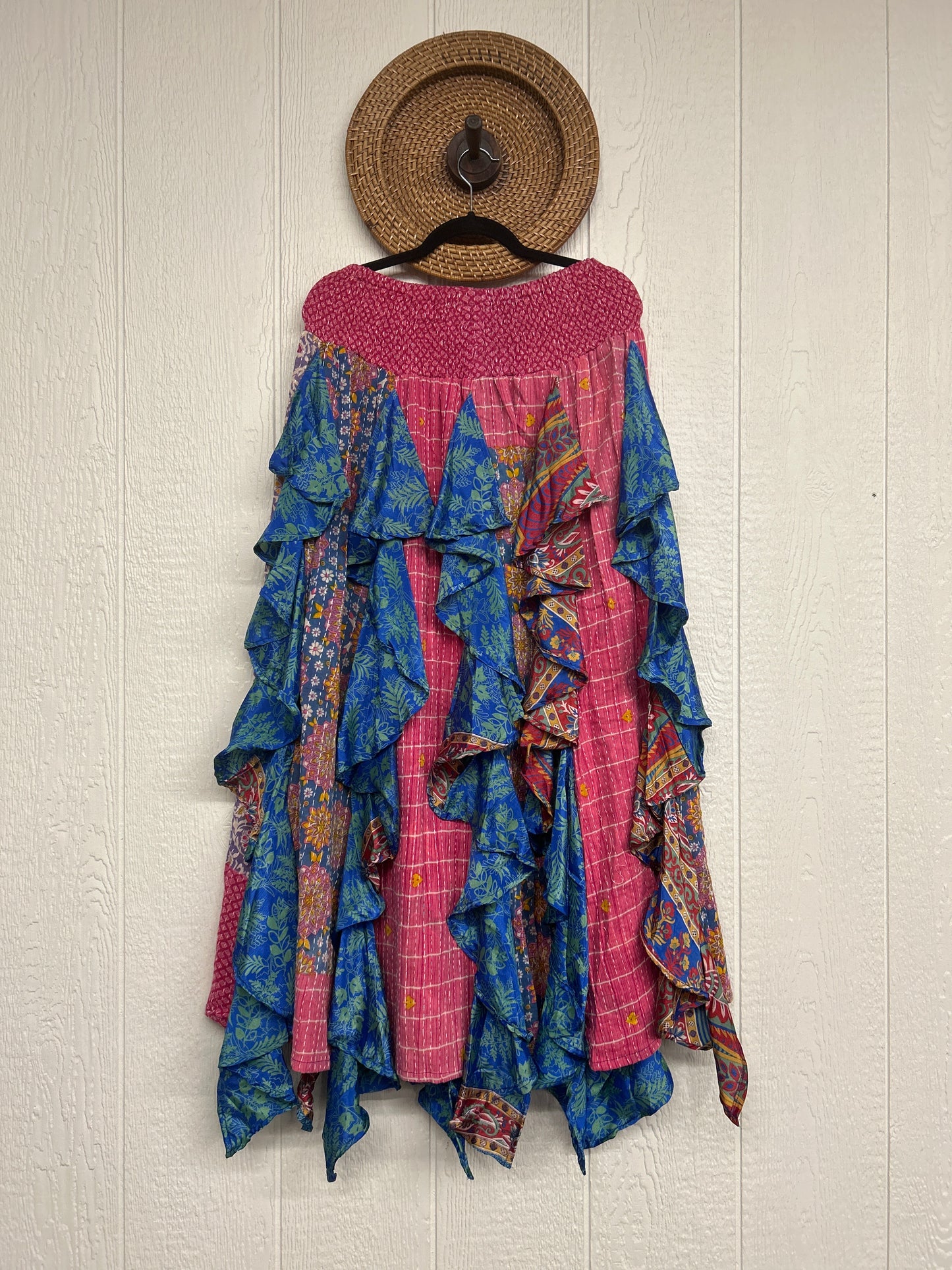Pareo Kantha Willow Maxi Skirt 0826 033