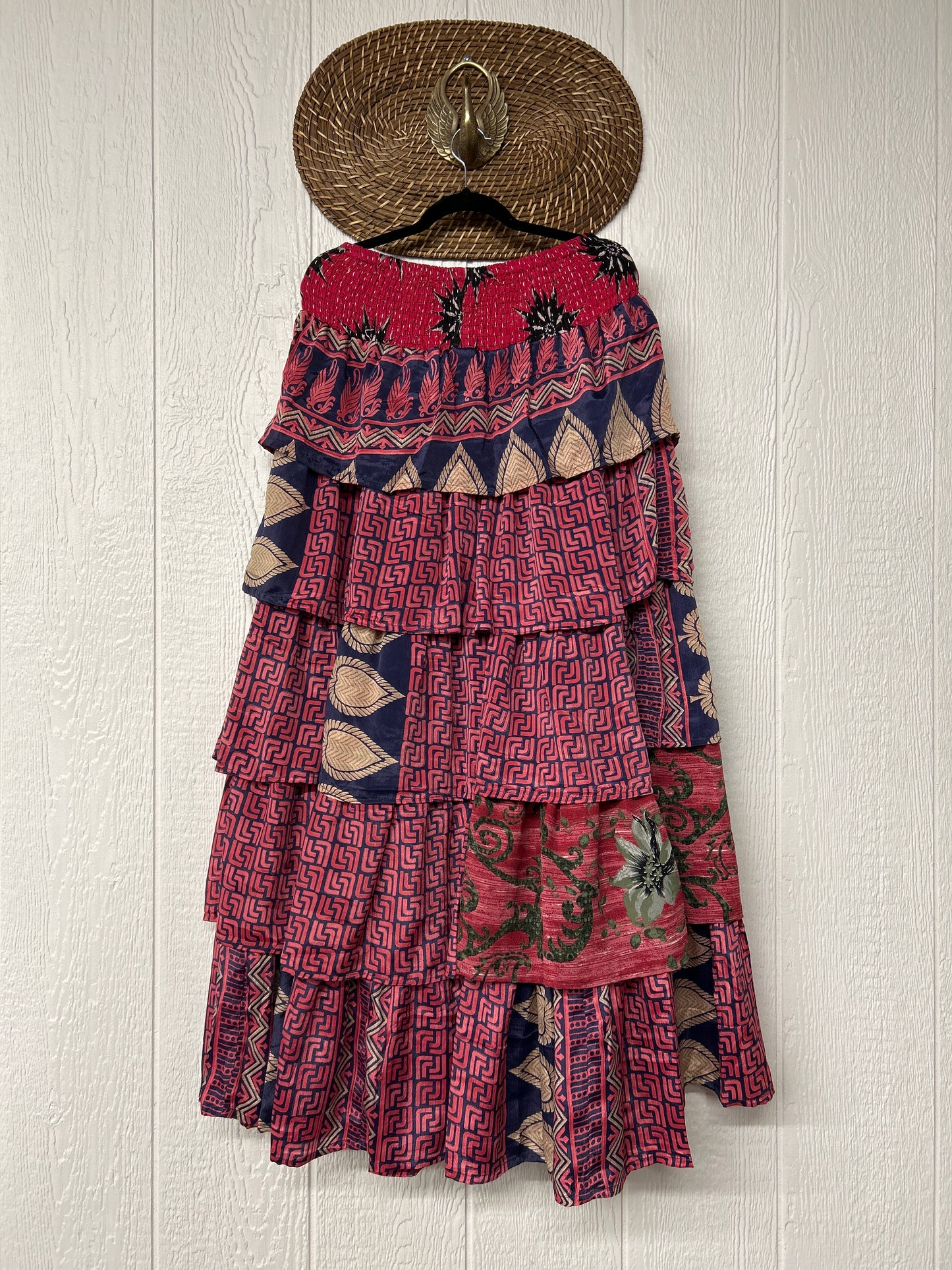 Rasgulla Sari Venus Ruffle Maxi 1125 024