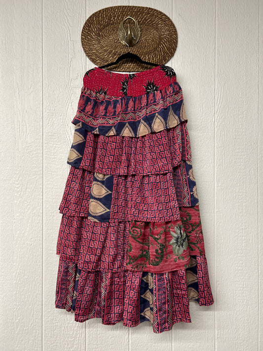 Rasgulla Sari Venus Ruffle Maxi 1125 024