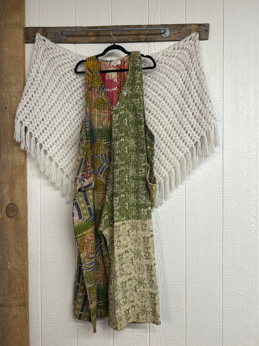 Kantha Harmony Wide Leg Jumpsuit  0825 183