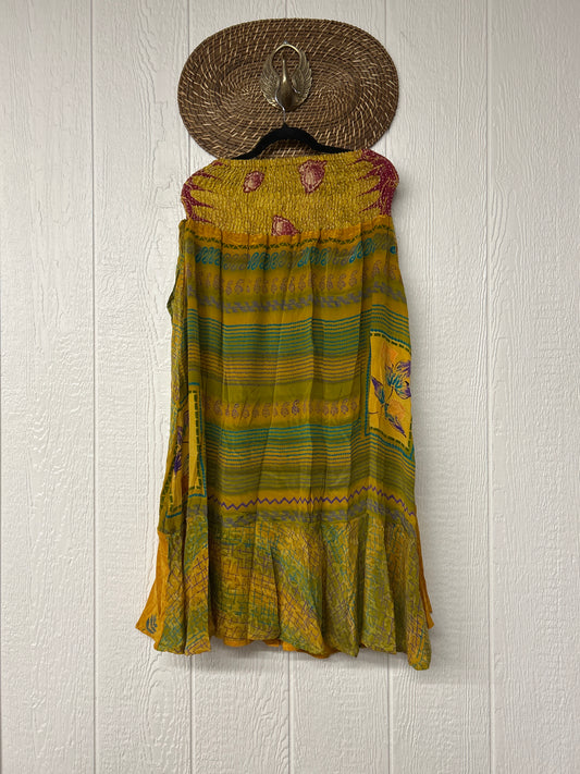 Crepe Sari Inner Peace Wrap Skirt 0626 266