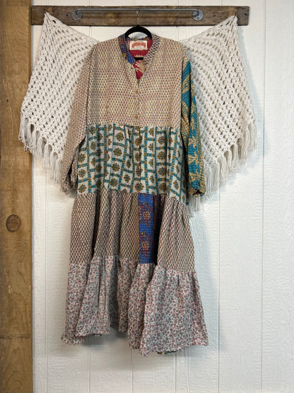 Pareo Kantha Luminous Maxi Dress 0126 257