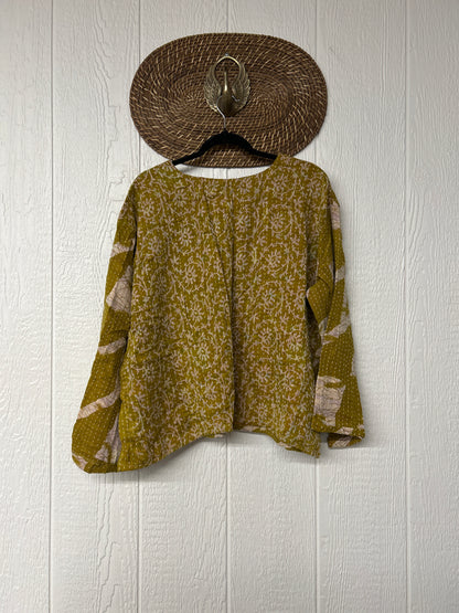 Pareo Kantha Wanderer Pocket Crop Top 0226 222