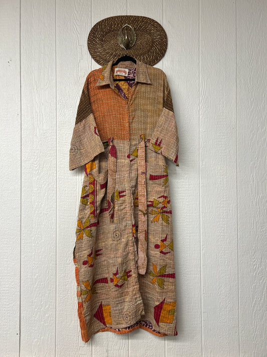 Pareo Kantha Gravity Duster Dress 0226 247