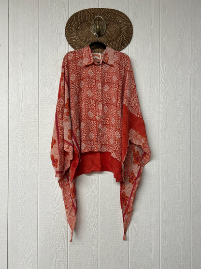 Crepe Sari Nirvana Button Down 1125 075