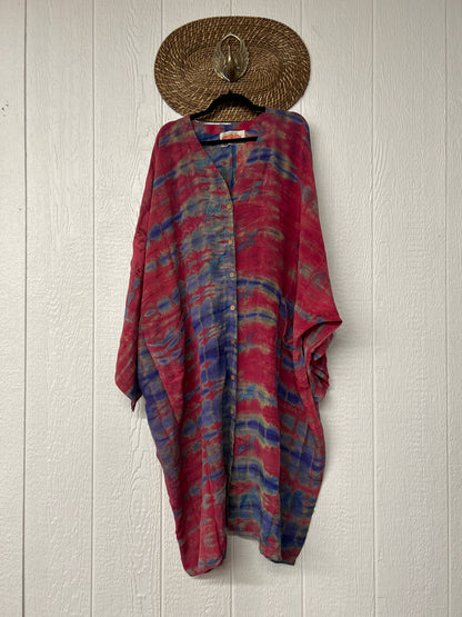 Crepe Sari Gaia Duster Dress 0426 227