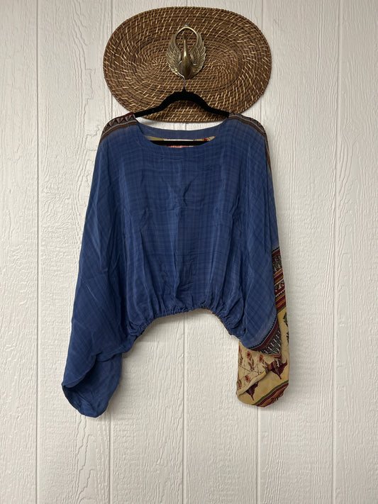 Crepe Sari Luna Crop Top 0126 202