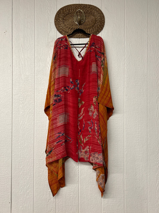 Crepe Sari Orchid Kimono 0626 137