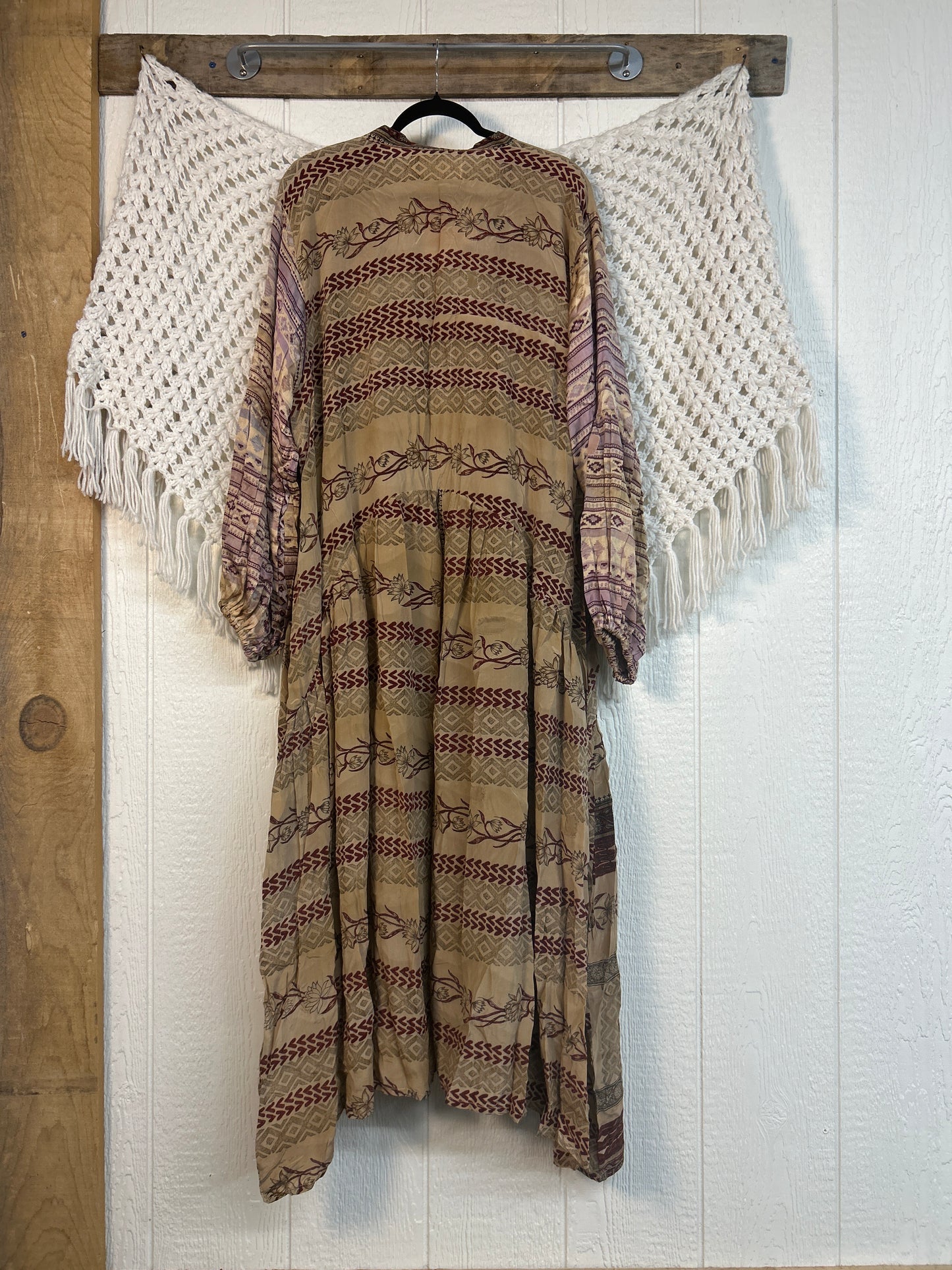 Crepe Sari Evermore Kimono 0326 057