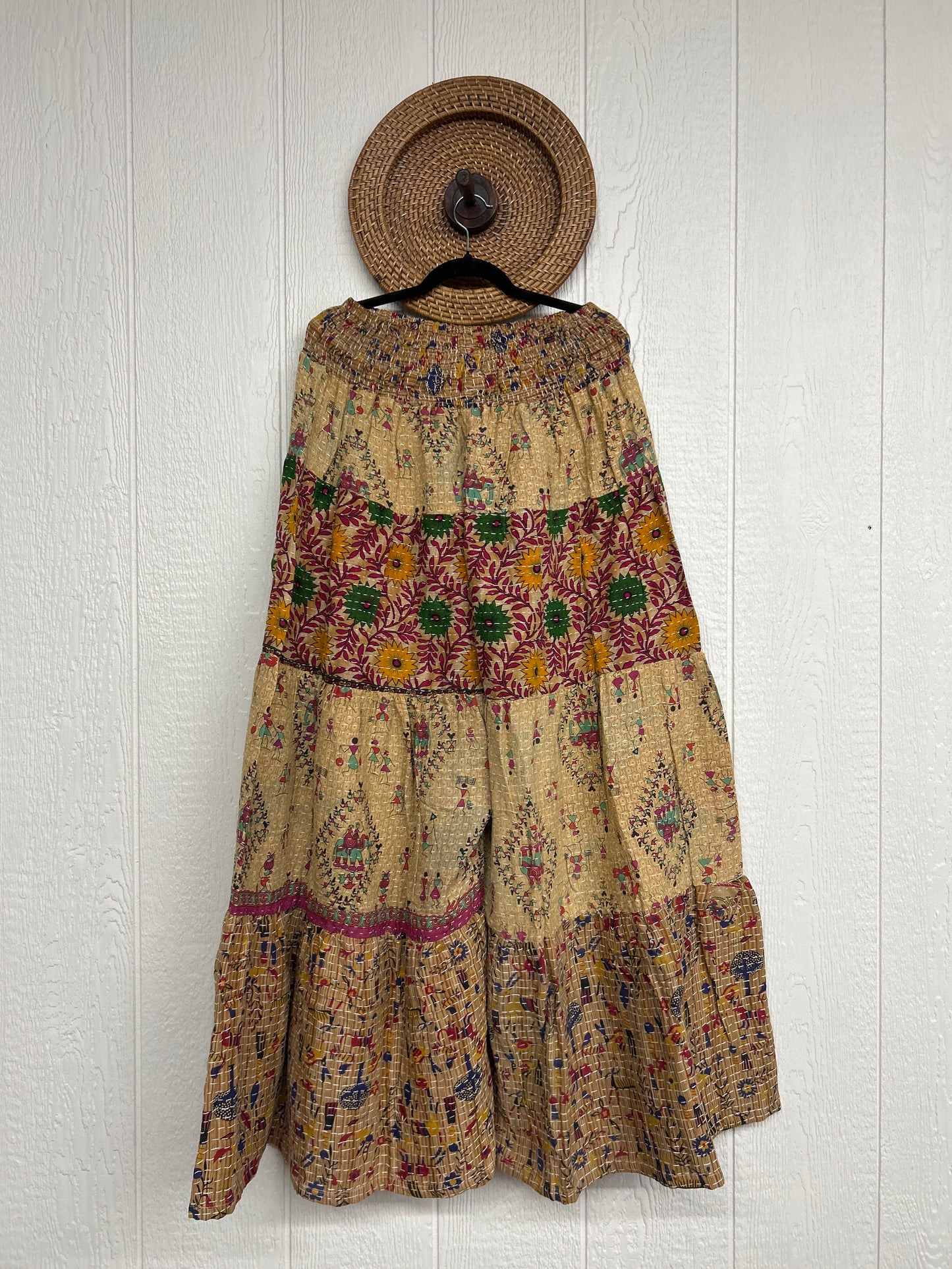Pareo Kantha Lotus Wide Leg Pants 0426 026