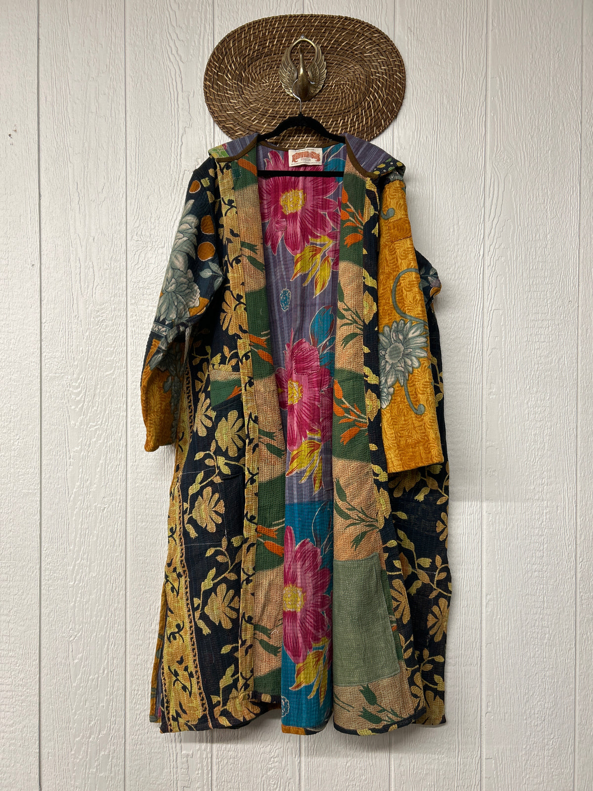 Fine Kantha Rising Sun Coat 1026 058