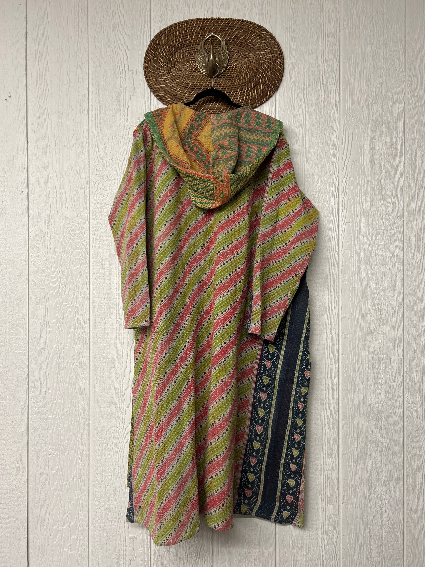 Fine Kantha Rising Sun Coat 1125 079