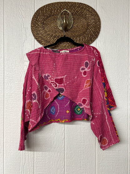 Pareo Kantha In Bloom Cropped Pullover 0326 162