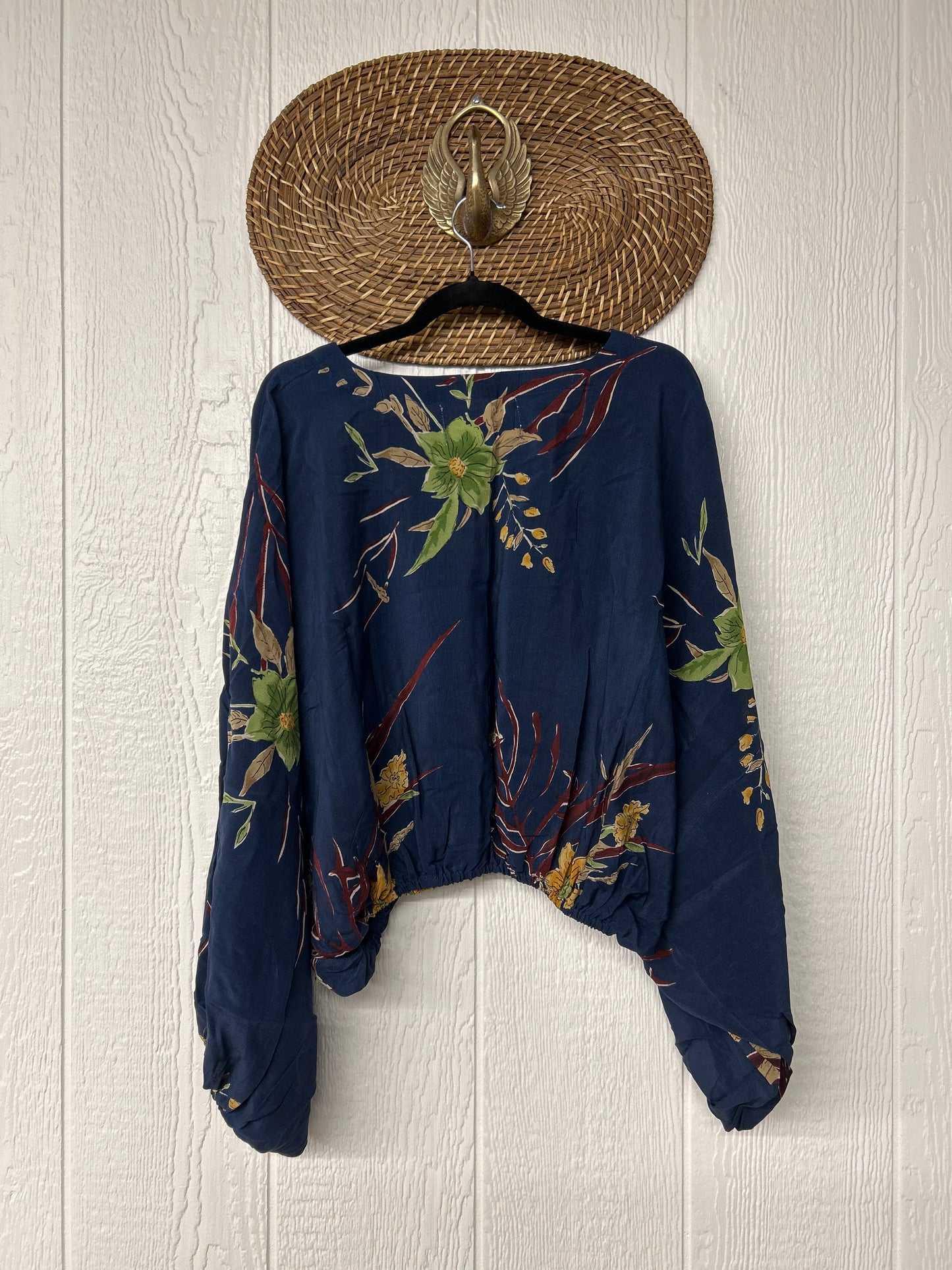 Crepe Sari Luna Crop Top 0526 019