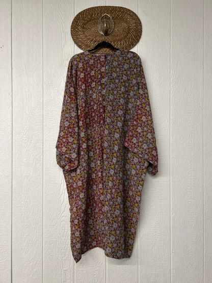 Crepe Sari Gaia Duster Dress 0826 015
