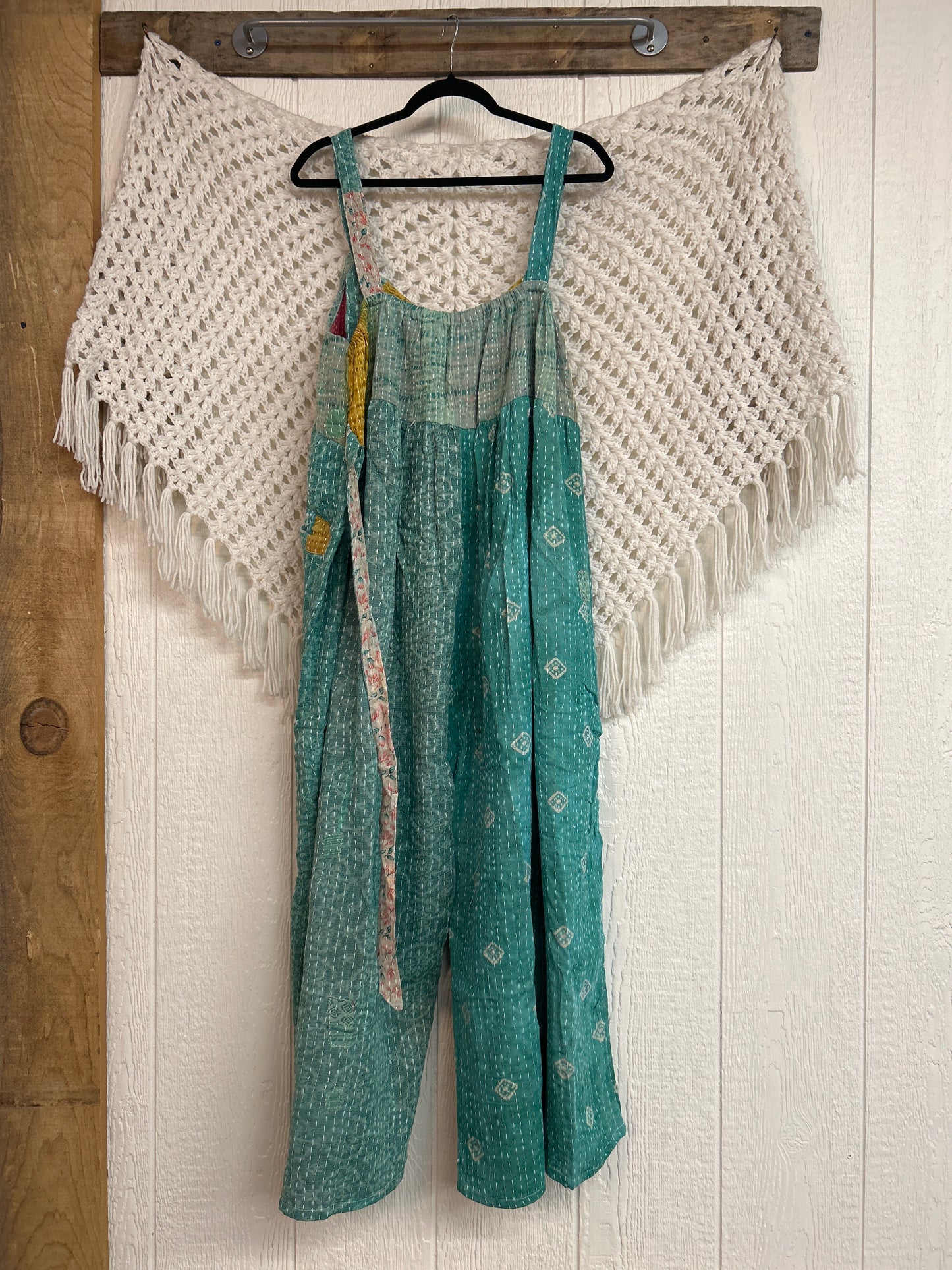 Crossroad Kantha Overalls 1025 075