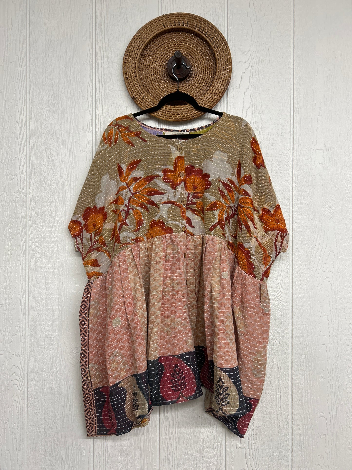 Pareo Kantha Daydreamer Button Down Mini 1225 232