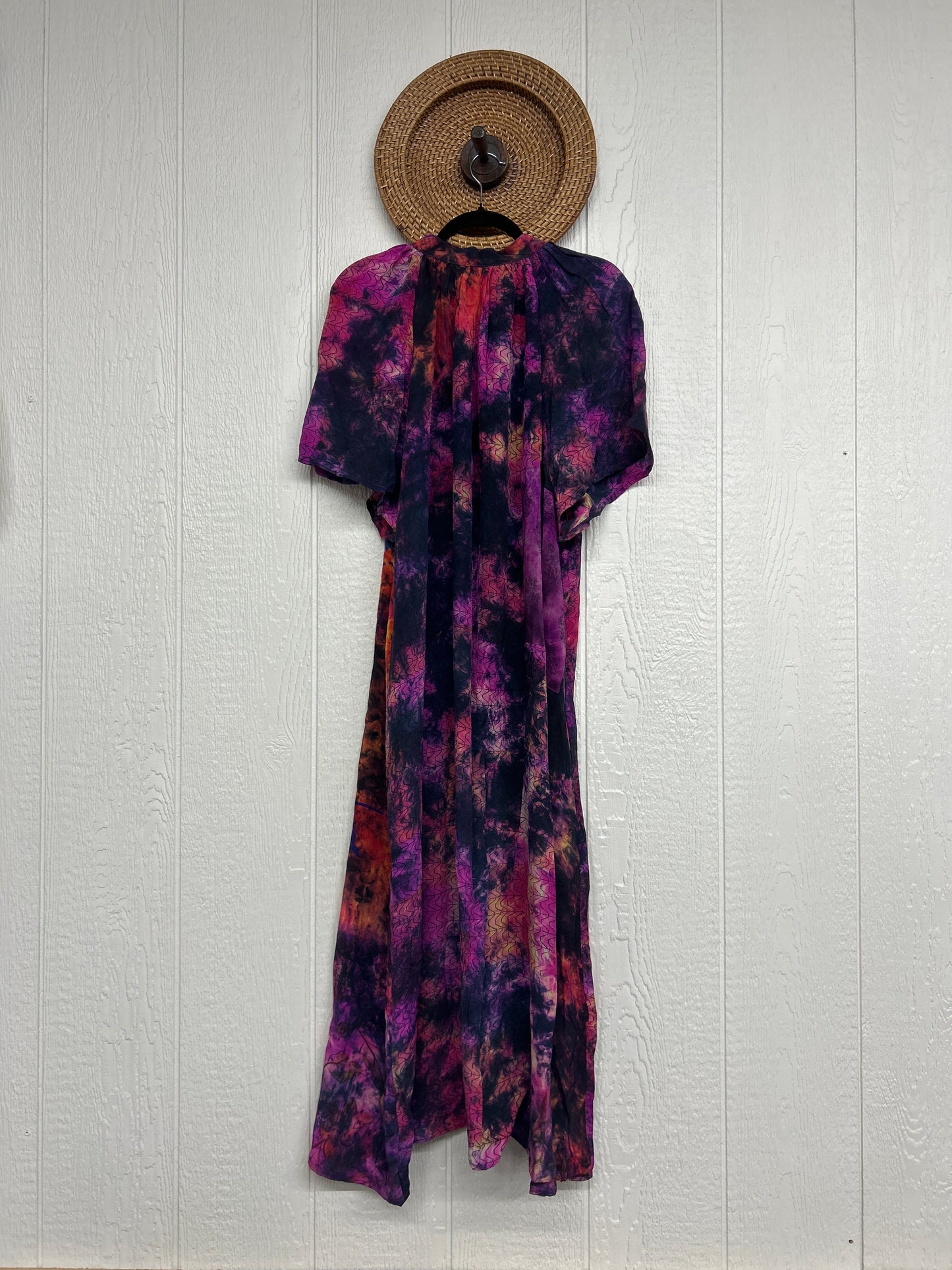 Crepe Sari Summer Woodstock Duster 0626 040