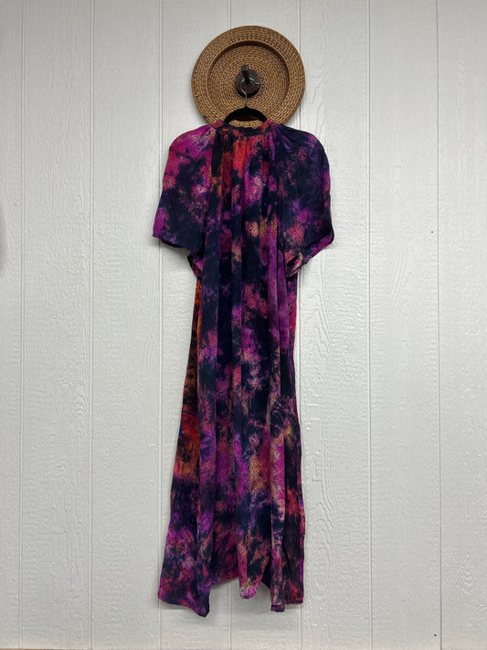 Crepe Sari Summer Woodstock Duster 0626 040
