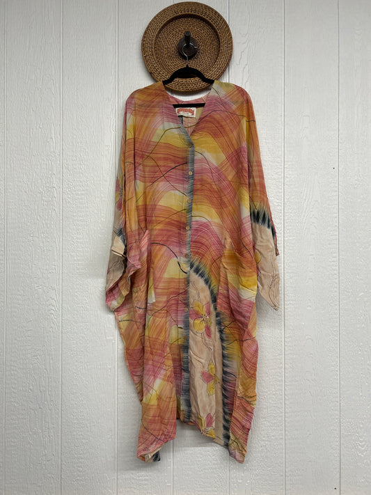 Crepe Sari Gaia Duster Dress 0826 164