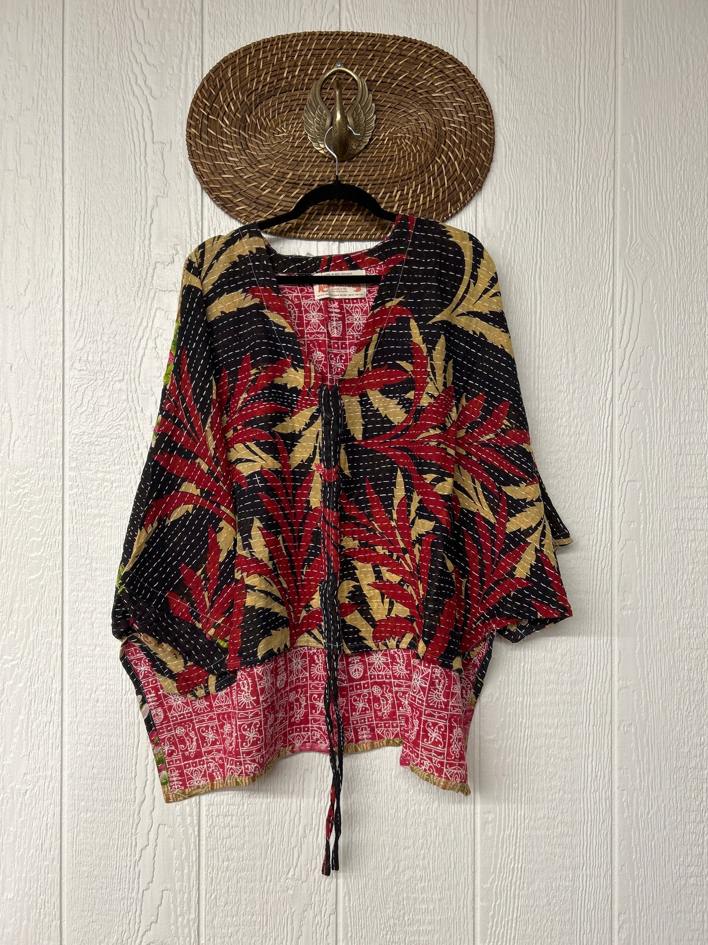 Pareo Kantha Hi-Lo Butterfly Top 0626 055